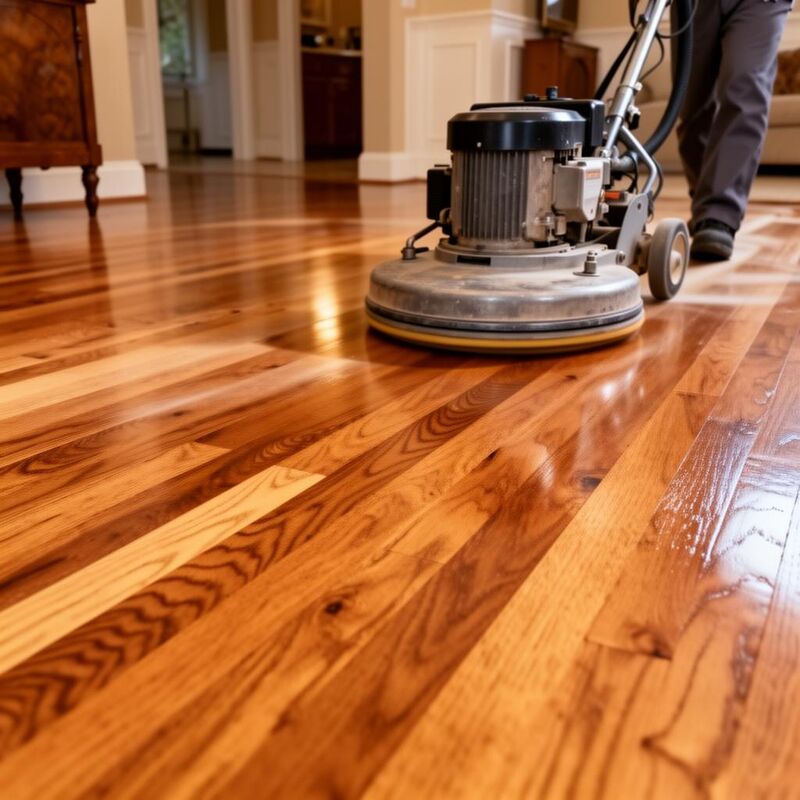 Wood Flooring Cleaning